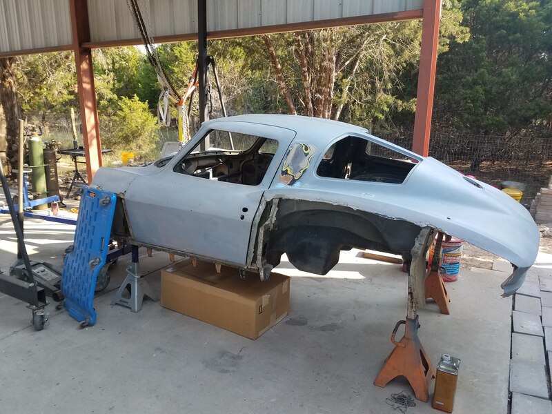 1963 Corvette Restoration - GEORGETOWN CLASSIC CAR RESTORATION, LLC